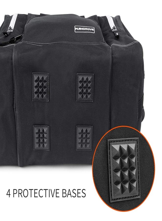 Mangrove Bowling Ball Bag for Single Ball, 2025 Bowling Bag with Plastic Ball Holder, Bowling Tote Fits Bowling Shoes Up to Mens Size 14 and Accessories (Black) - Image 4