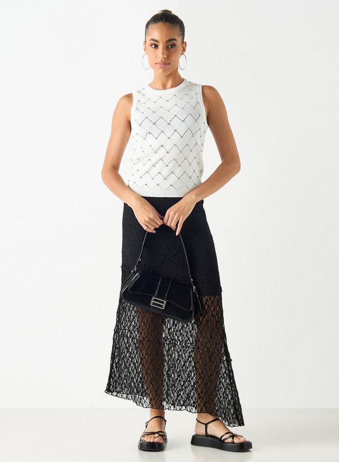 تواكستريمز بلوزة بدون أكمام مزيّنة من تو إكستريمز - Image 2