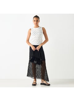 2Xtremz 2Xtremz Embellished Sleeveless Top  - Image 1