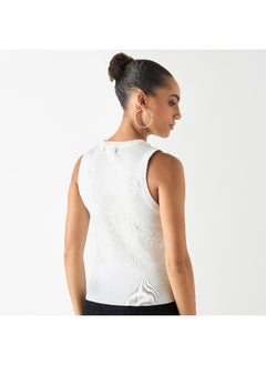 2Xtremz 2Xtremz Embellished Sleeveless Top  - Image 3