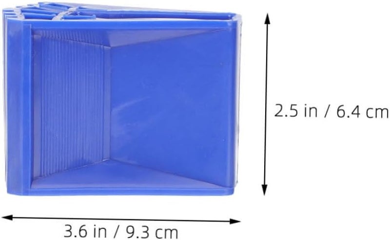 Blue Non Slip Ladder Foot Covers 8pcs Rubber Leg Pads Replacement Mats for Stability - Image 3