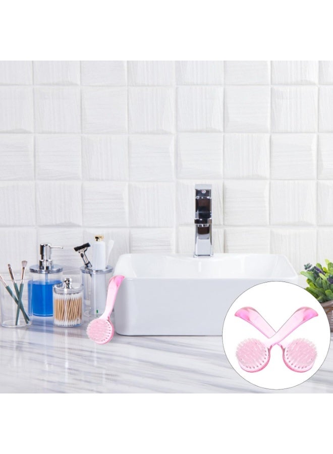 Silicone Face Scrubber with Handle – Soft Exfoliating Facial Cleansing Brush for Wet & Dry Use, Gentle Pore Scrubber for Deep Cleaning, Face Exfoliator for Women & Men - Image 5