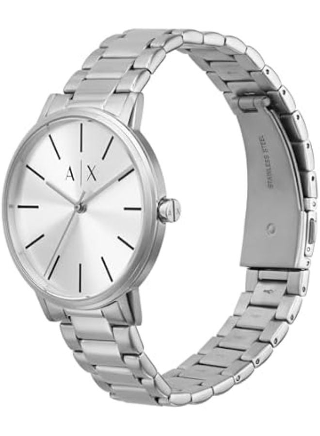 ارماني اكسشينج Men Stainless Steel Analog Wrist Watch AX7138SET with Bracelet Gift Set - Image 4