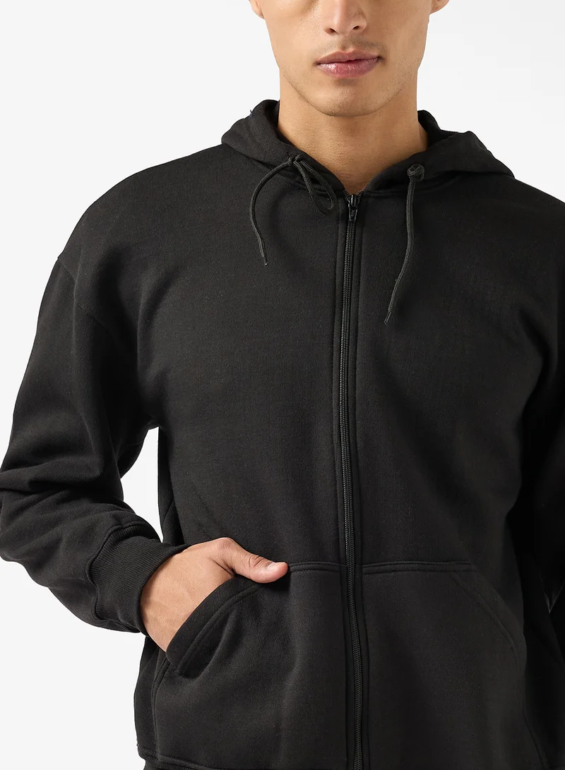 Seventy Five Basics Oversized Zipped Hoodie