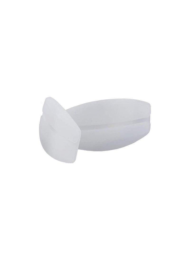GGOOT 1 Pair Women Silicone Bra Strap Cushions Non-Slip Shoulder Pads Comfort Shoulder Cushioned White Creative and Useful - Image 4