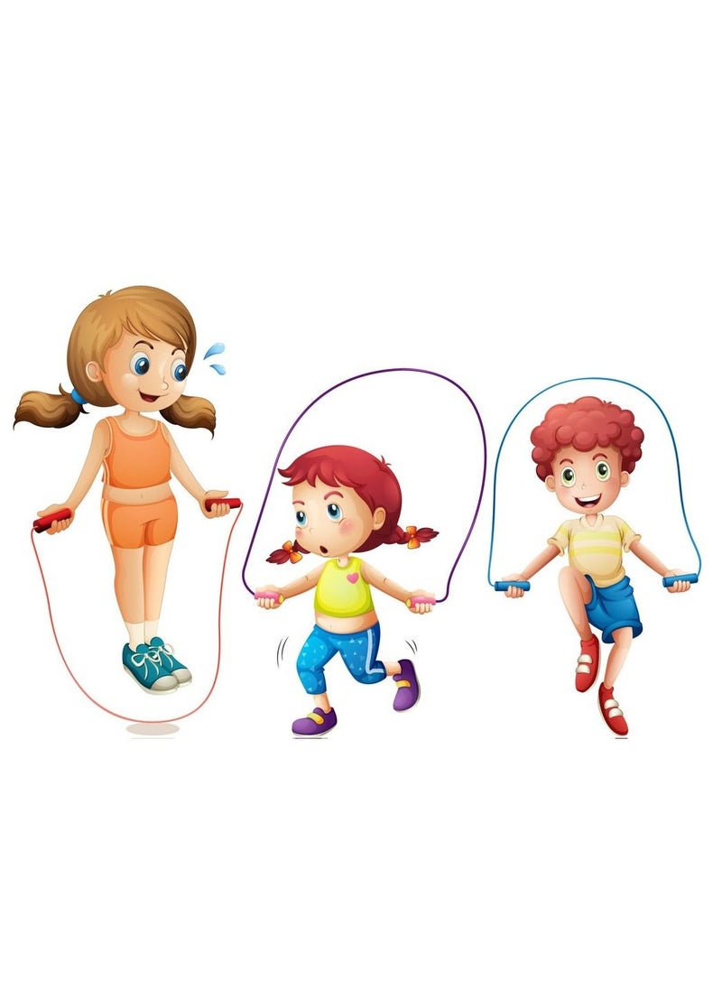 AngTop - AT0815 Adjustable Jump Rope For Kids - Blue - Image 1