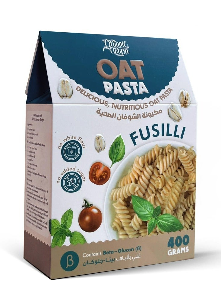 اورجانيك نيشن معكرونة الشوفان فوسيلي-400 جرام
