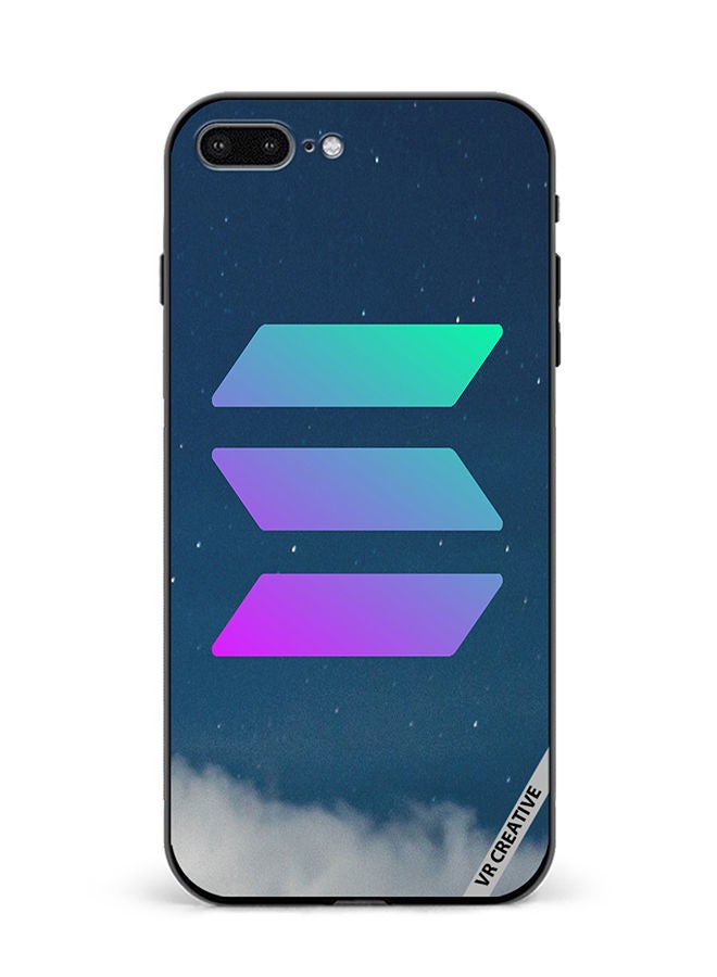 VR CREATIVE Protective Case Cover For Apple iPhone 7 Plus/8 Plus Solana Design Multicolour - Image 1