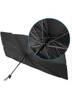 RAQTA Foldable Sunshade Umbrella Cover for Car – UV Protection Windshield Shade for Front Window, Heat-Resistant, Easy to Use & Store  - Image 3