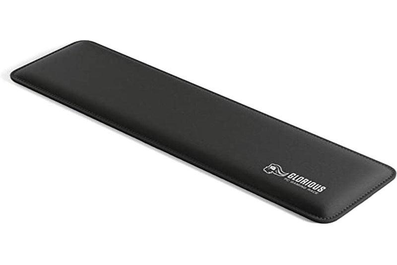Glorious Gaming Wrist Pad/Rest - Slim TENKEYLESS - Black - Mechanical Keyboards,Stitched Edges,Ergonomic | 14x4 inches | 0.7in/17mm Thick (GSW-87) Slim TENKEYLESS (Black) - Image 4