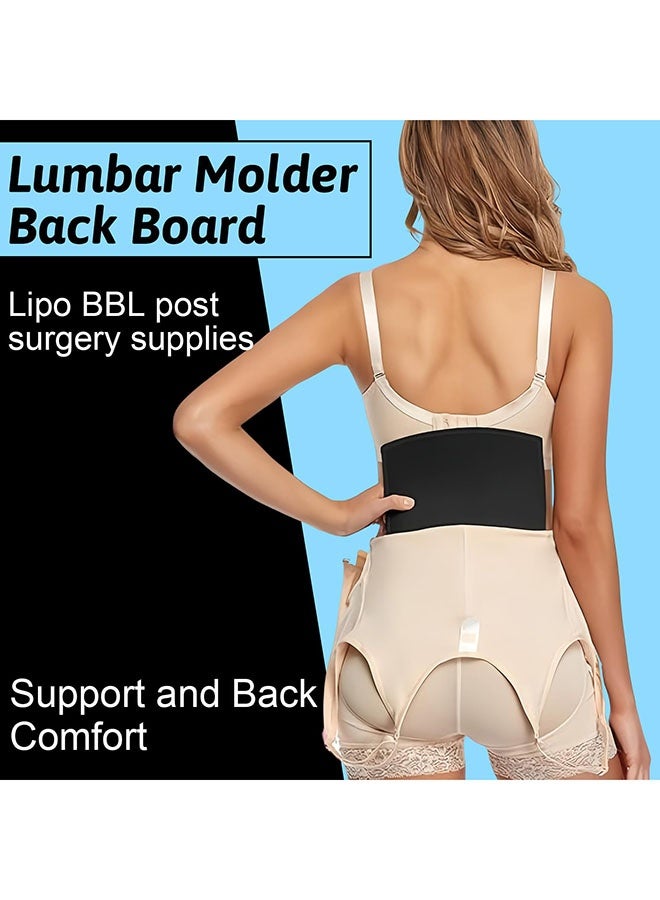 عربست [ترقية] لوح ليبو الخلفي بعد الجراحة|شفط الدهون واستعادة شد المؤخرة|فوم طبي بعد عمليات الشفط|ضغط مزدوج للظهر/عضلات البطن|يقلل من التورم|للمرضى الناطقين بالإسبانية - Image 4