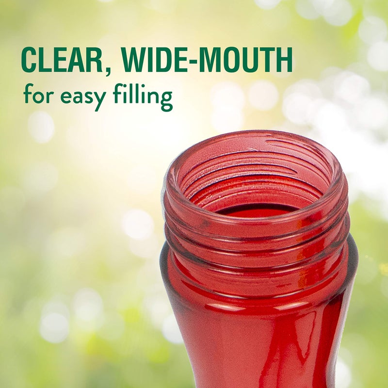 Perky-Pet 403CP Pinch Waist Plastic Hummingbird Feeder, 8-Ounce , Red - Image 3