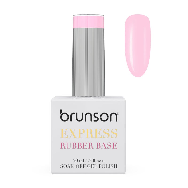 brunson TPO free Rubber Base Gel polish 20ml Soak Off Base Coat for Nail Strengthening Long Lasting Gel Polish Base for Chip Free Shine Brittle Nails UV Rubber base Russian manicure Non Yellowing salon manicure - Image 1