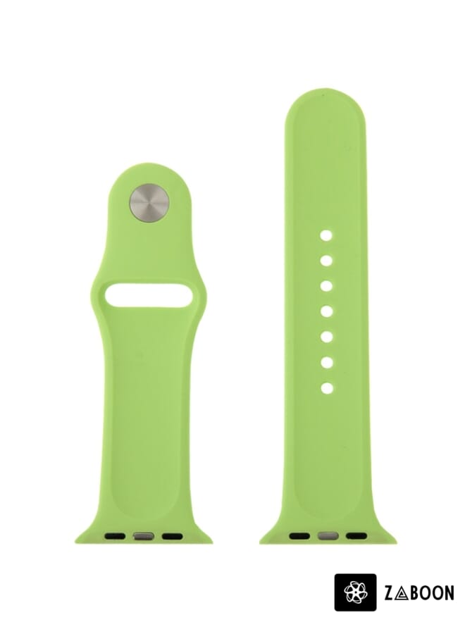 Zaboon Apple Watch Sport 42mm High-permance Rubber Sport Watch Band with Pin-and-tuck Closure - Image 3