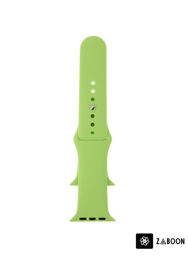 Zaboon Apple Watch Sport 42mm High-permance Rubber Sport Watch Band with Pin-and-tuck Closure - Image 4