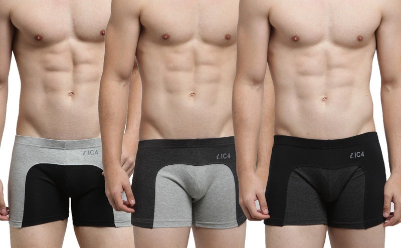 IC4 Store Men's Modern Trunk Combo Pack of 3 - Image 1