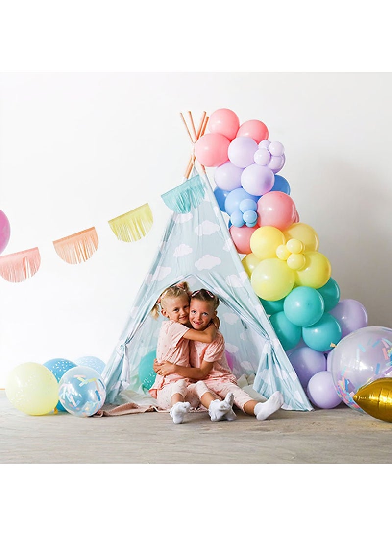 فولات بالونات باستيل من اللاتكس متعدد الألوان 33 سم، عبوة من 50 قطعة - Image 2