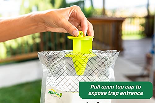RESCUE! Big Bag Fly Trap – Disposable, Outdoor Use - 10 Traps - Image 3