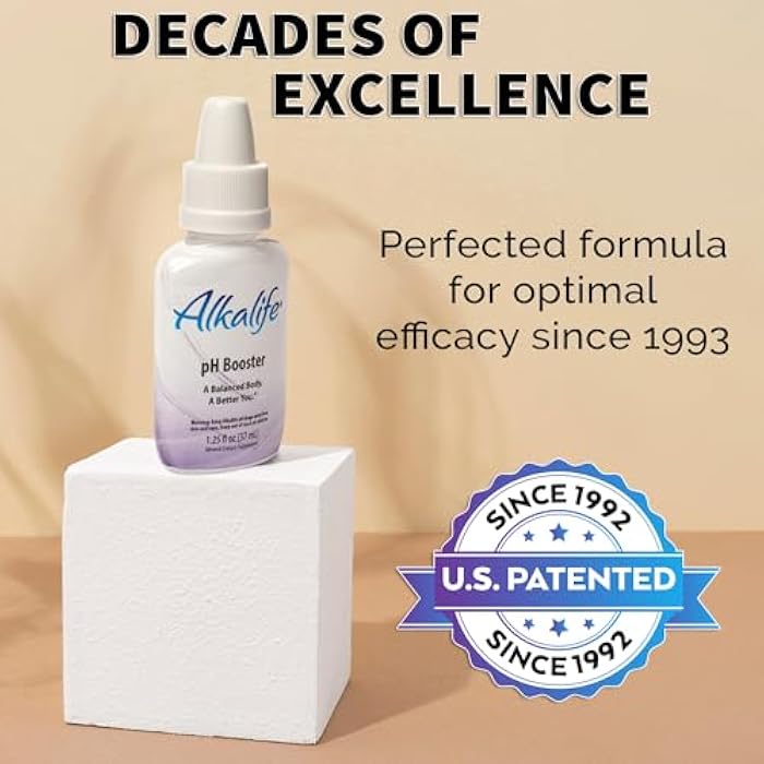 Alkalife pH Booster Drops | The First Patented Alkaline Water Booster to Neutralize Acid & Balance pH for Immune Support, Peak Performance, Detox, Overall Wellness – 1.25oz - Image 2