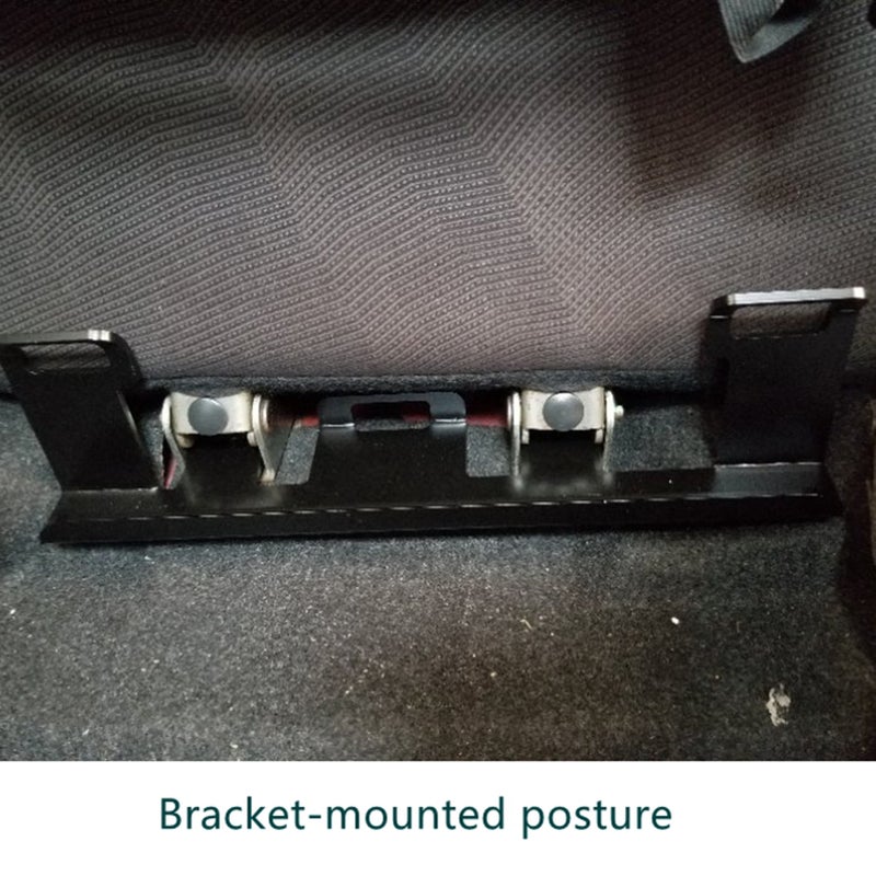 دعامة حزام مقعد الأمان للطفل في السيارة قاعدة تركيب واجهة قفل ISOFIX حزام تركيب مقعد السيارة مجموعة تركيب مرساة لاستبدال سيارة FIT GE6 للفترة من 2007 إلى 2013 الجانب الأيمن (مقعد الركبة الخلفي) - Image 4