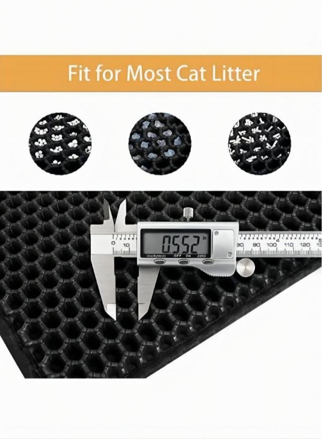 TNGames Cat Litter Mat Double Layer Design Waterproof Easier to Clean 40x50cm  - Image 4
