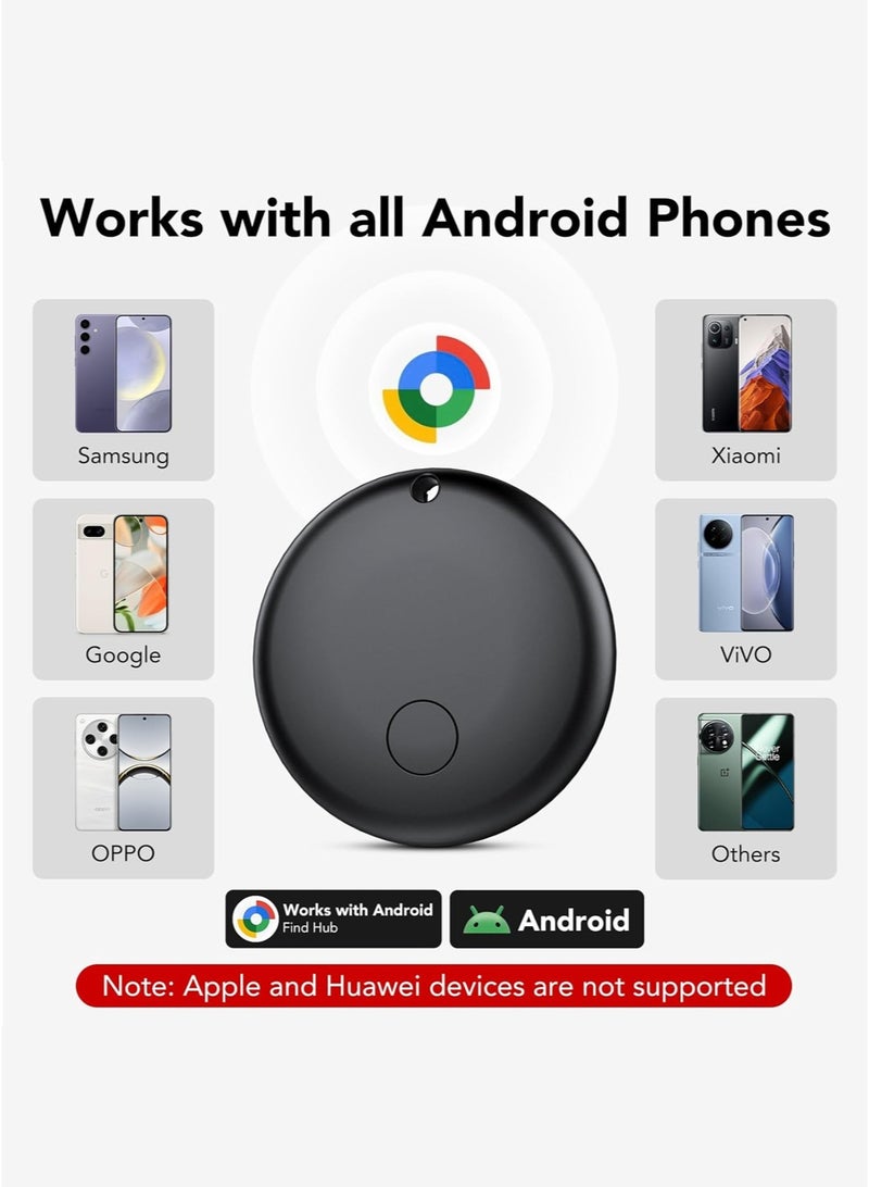 CAYGA Android Tracker, Bluetooth Tracker Tags, Work with Google's Find Hub(Android), Android GPS Tracker Tag,Smart Tags for Luggage, Wallet, Vehicles, Keys (Android Only) 2 Pack - Image 2
