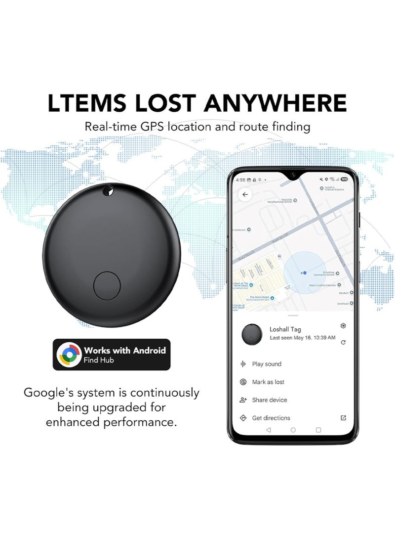 CAYGA Android Tracker, Bluetooth Tracker Tags, Work with Google's Find Hub(Android), Android GPS Tracker Tag,Smart Tags for Luggage, Wallet, Vehicles, Keys (Android Only) 2 Pack - Image 3