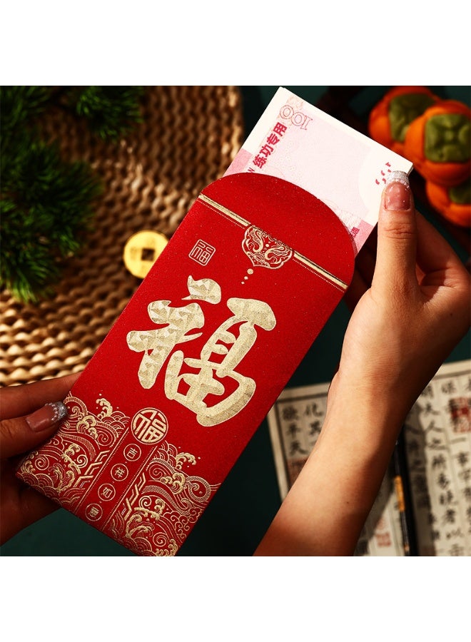 Oneday 2026 Year of the Horse Red Envelopes – Chinese New Year Lucky Money Packets with Gold Foil Stamping - Image 2