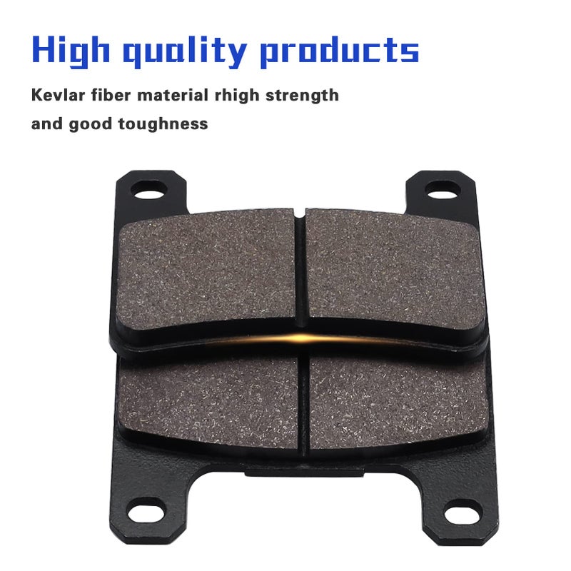 Sollon Brake Pads Front and Rear for Suzuki GSXR 1000 2004 2005 2006, GSXR 600 K4/K5 2004 2005, GSXR 750 K4/K5 2004 2005 - Image 4