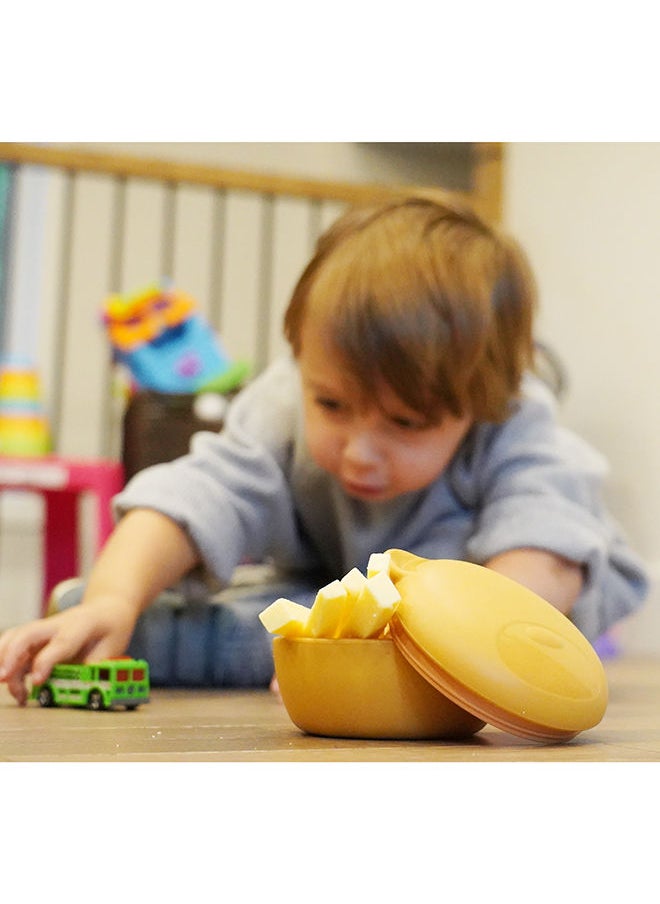 Silicone Snack Bowl for Kids with Lid 350 ml - Airtight & Leakproof Food Storage for Babies, Toddlers, Kids - BPA Free, Microwave Safe, Perfect for On-the-Go Meals Snacks, Bear - Brown - pzsku/Z6B80091C67ABEA4C78C6Z/45/_/1680517133/be7b15b5-de21-492c-adfc-92cd69f30e90