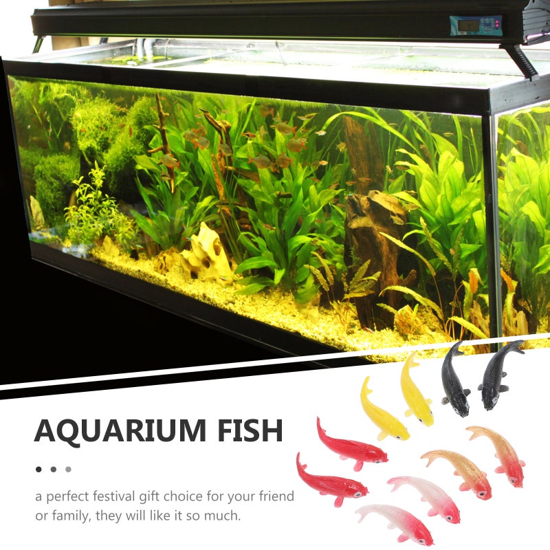 20 pcs Miniature Fish Tiny Fish Figures For Diy Fish Decorations Realistic Small Ornaments Resin Miniatures For Aquarium Decor - Image 5