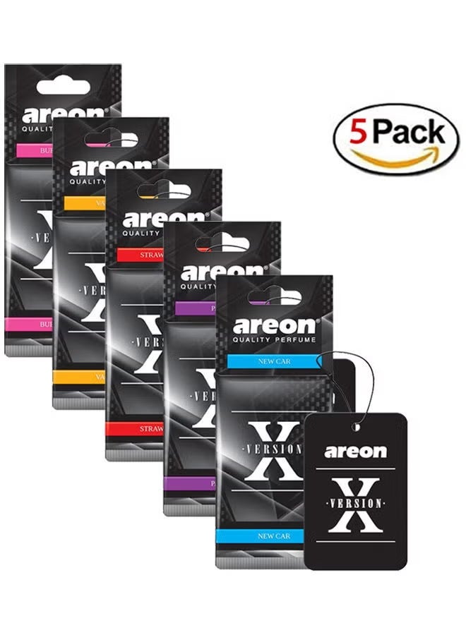 Areon 5 Pack Car Air Fragrance - Image 2