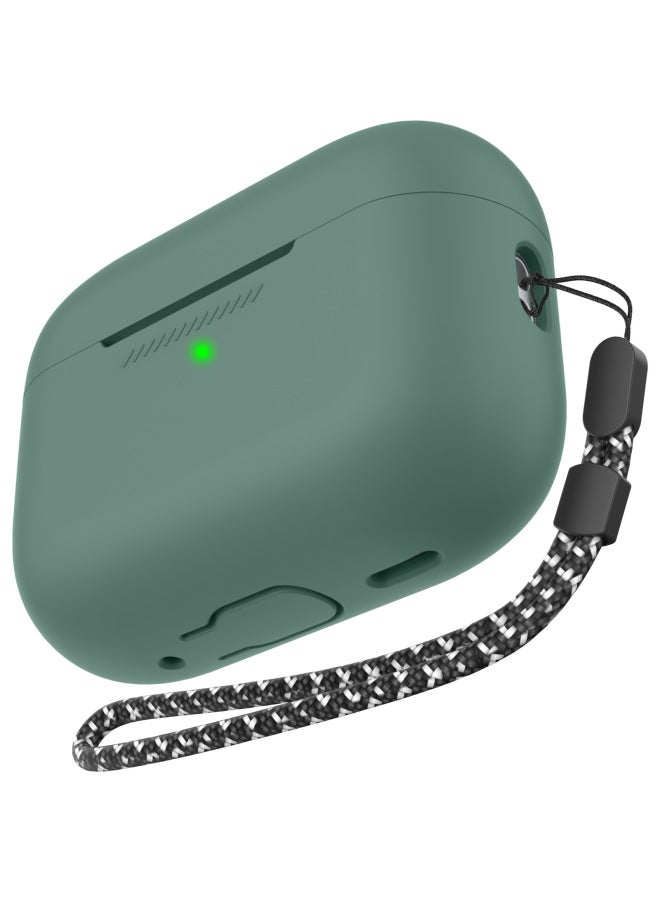 أهاستايل مناسب لـ Apple Airpods Pro 2 - غطاء سيليكون واقي عالمي مع سدادة غبار لكل من Lightning وType-C - Image 1