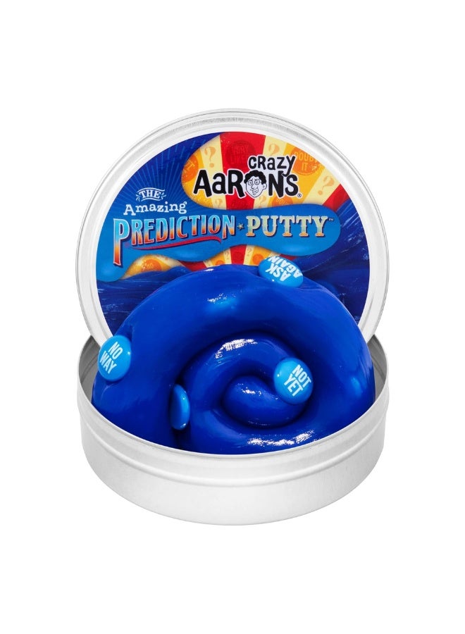Crazy Aaron's Amazing Prediction Thinking Putty, 4" Tin with 90g of Non-Toxic Sensory Play Putty which Never Dries Out, Soft Textured Creative Fidget Toy for Boys and Girls Ages 3Y+ - Image 1