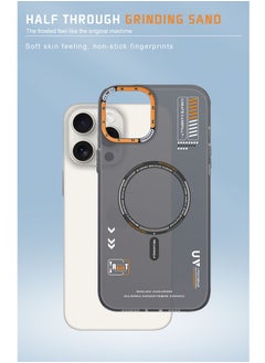 كولور فانس حافظة مغناطيسية لهاتف iPhone 14 Pro Max متوافقة مع غطاء هاتف MagSafe رفيع وشفاف غير لامع أسود غير لامع  - Image 4