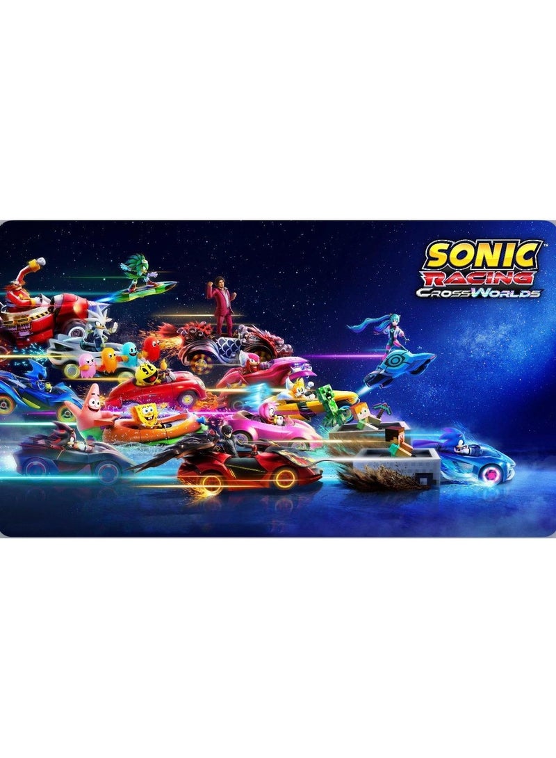 بلاي ستيشن سونिक ريسينغ كروس وورلدز – لعبة بلايستيشن 5 | سباقات أركيد سريعة | أوضاع لعب جماعي ومغامرات | رسومات ملوّنة | متوفر في الإمارات - Image 2