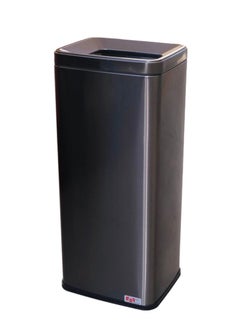 Generic Open-Top Commercial Trash Garbage Bin | Brushed Stainless Steel Finish | Fingerprint-Resistant | Suitable For Malls, Stores, Villas, Restaurants, Hotels, & More | 40 Liters 