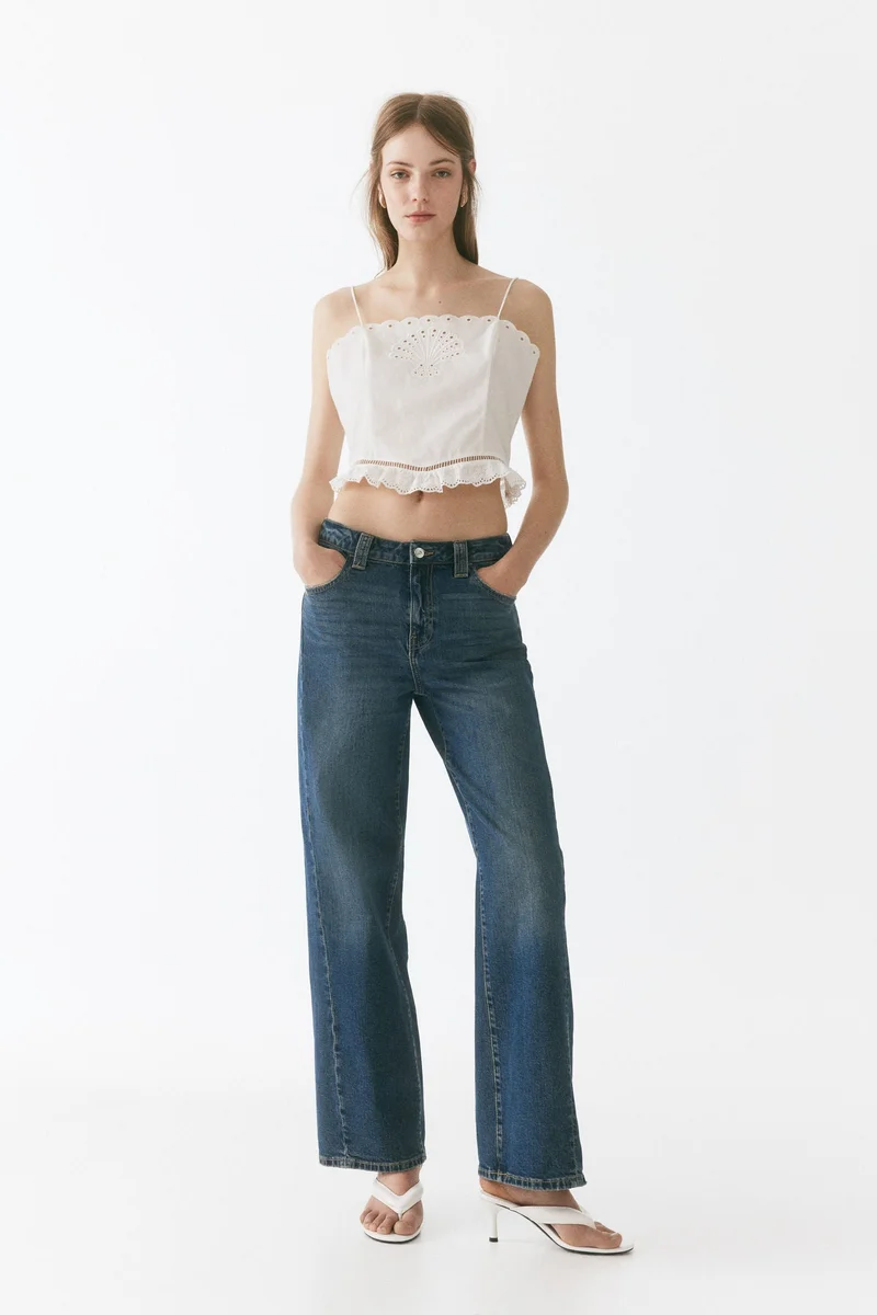 Wide High Waist Jeans