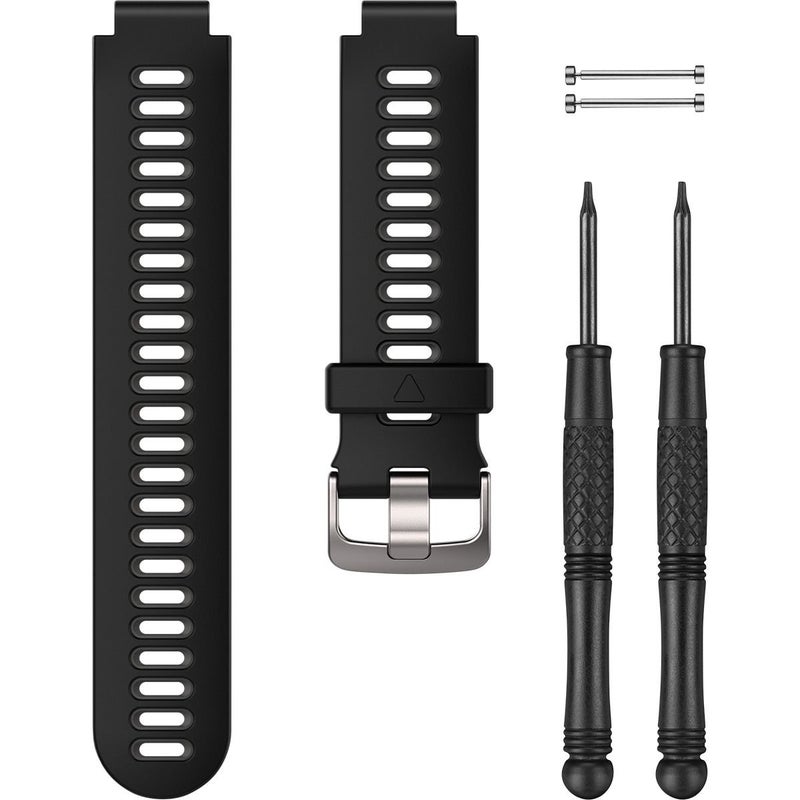 GARMIN حزام بديل من جارمن، فوررونر 735XT، أسود/رمادي - Image 1