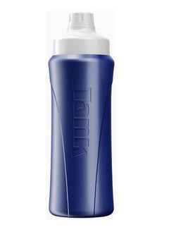 Spaceshoop Tank Insulated Plastic Water Bottle Mini Super Cool 650mL, Dark Blue, BPA Free  - Image 1