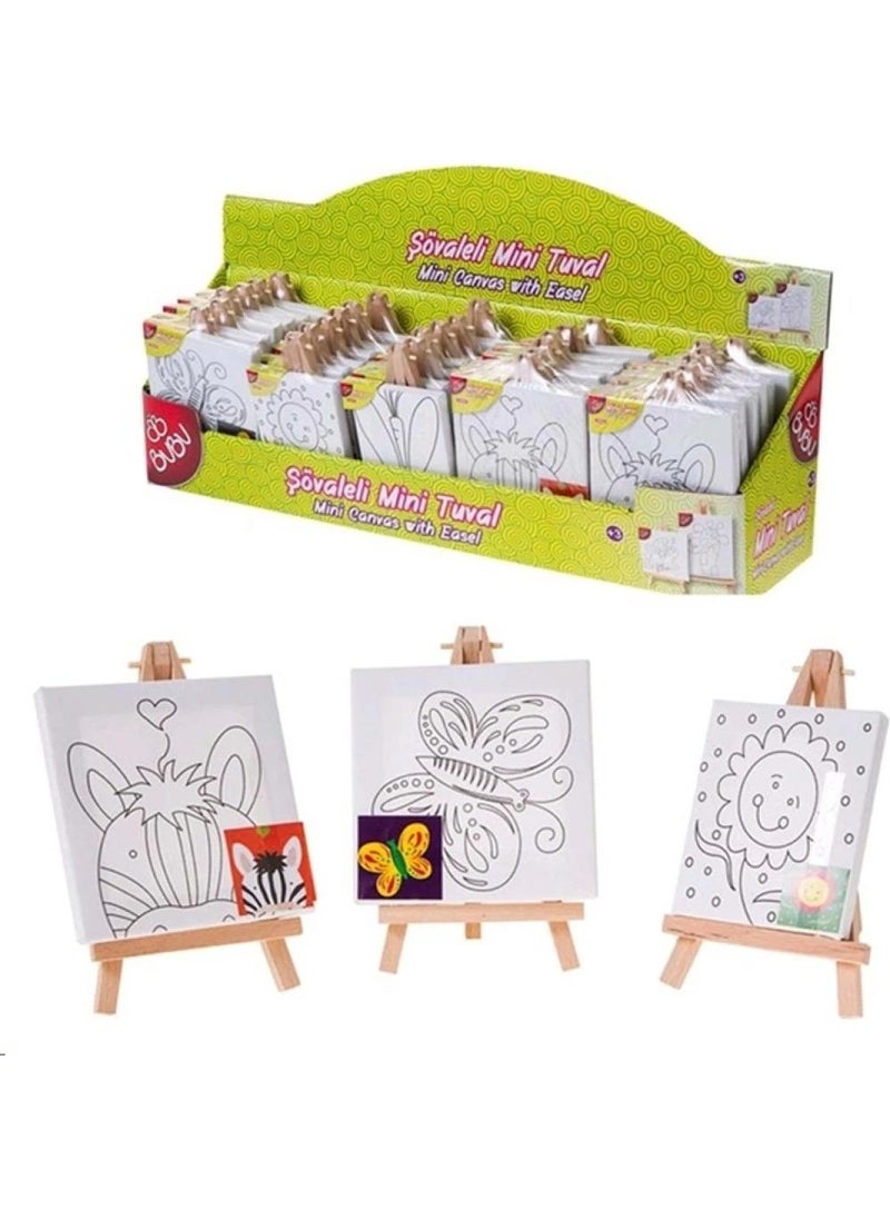 Bu Bu Mini Easel Canvas 15 x 20 cm 1 Piece - pzsku/Z6B810FCCF790AF575988Z/45/_/1725791020/9d0e17e7-81d8-4d9d-91b7-f0e71632edba