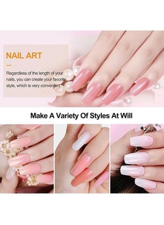 SULLMAR Poly Gel Quick Building Nail Tips Clip, with 100 Pcs Nail Moulds for Quick Building Polygel Nail Extension Set Extension Clip Clamp Extension UV LED Builder DIY Manicure 10 Pcs  - Image 4