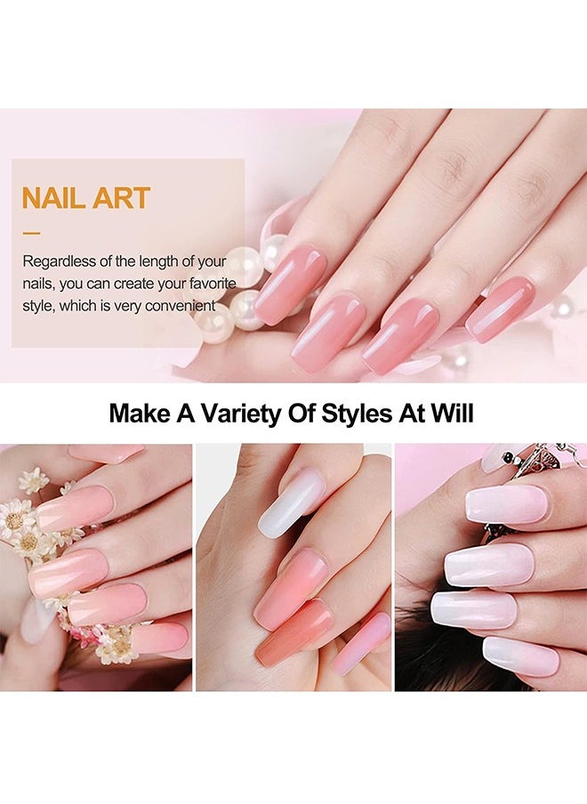 SULLMAR Poly Gel Quick Building Nail Tips Clip, with 100 Pcs Nail Moulds for Quick Building Polygel Nail Extension Set Extension Clip Clamp Extension UV LED Builder DIY Manicure 10 Pcs  - Image 4
