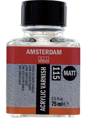 : Acrylic Varnish Matt: Matt Acrylic Paint Varnish: 115: 75 ml