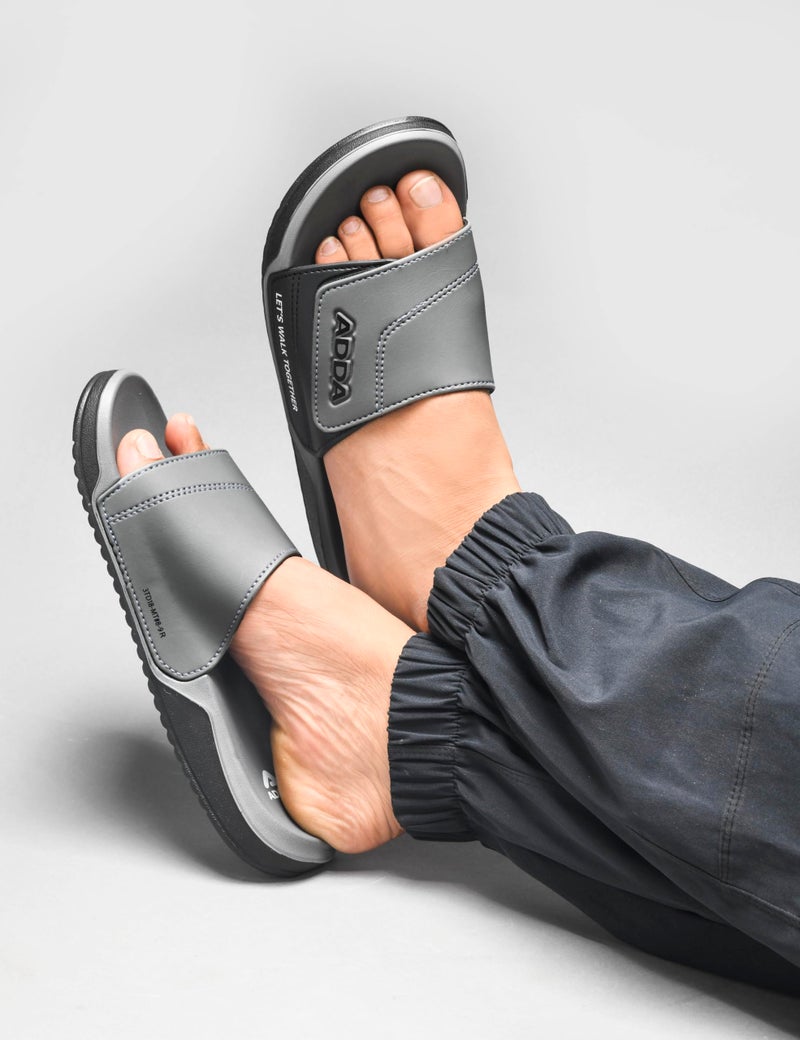Adda TM-ASTOR-2 Men Grey EVA Slide - Image 2