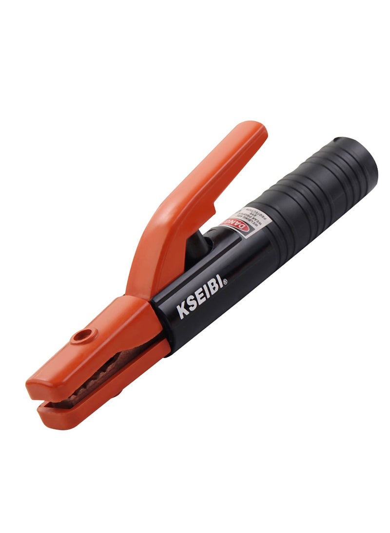 KSEIBI Electrode Holder with American Pattern 500A, Insulated Handle, Electrode Jaw Holding Plier Copper Clamp for Welding Applications, Construction, Fabrication, Automotive Repair and Metalworking. - Image 1