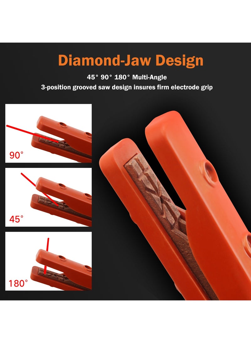 KSEIBI Electrode Holder with American Pattern 500A, Insulated Handle, Electrode Jaw Holding Plier Copper Clamp for Welding Applications, Construction, Fabrication, Automotive Repair and Metalworking. - Image 2