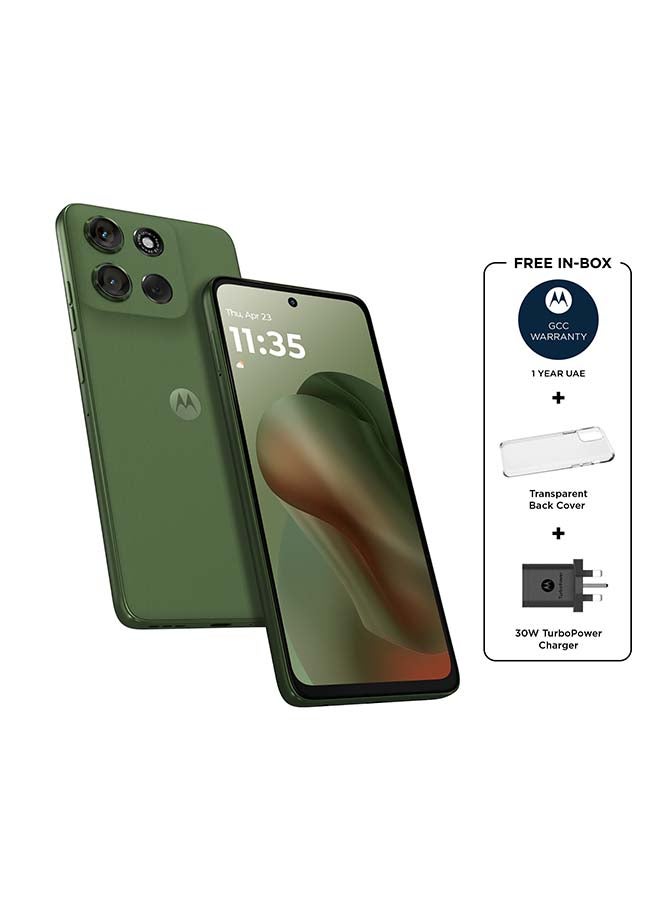 Motorola G56 Dual SIM 5G PANTONE Dill (Green) 12GB RAM 256GB - Middle East Version - Image 2