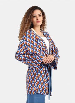 Carina Peacock Pattern Kimono  - Image 5