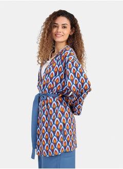 Carina Peacock Pattern Kimono  - Image 1